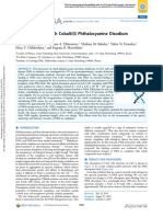 DNA Complexes With Cobalt (II) Phthalocyanine Disodium Disulfonate