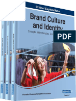 (Business Science Reference) Information Resources Management Association - Brand Culture and Identity - Concepts, Methodologies, Tools, and Applications, 03 Vols-IGI Global - IRMA (2018) PDF