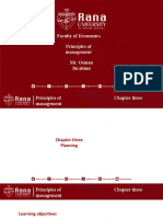 Principles of Management Faculty of Economics