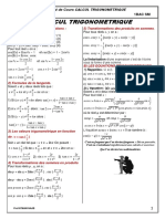 Calcul Trigonometrique Resume de Cours 1