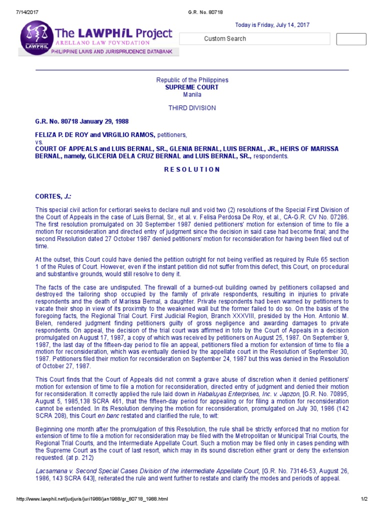 strict-enforcement-of-rules-on-filing-motions-for-reconsideration