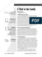 A Thief in The Family: Lesson Twelve