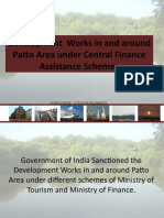 Development Works in and Around Patto Area Under Central Finance Assistance Schemes