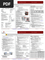 Quick Reference Guide Horizon Quantum: Mechanical Cables and Installation