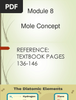 Module 8 The Mole Concept