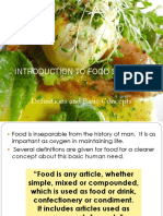 Introduction To Food Science PDF