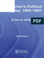 (Israeli History, Politics, and Society) Zaki Shalom - Ben-Gurion's Political Struggles, 1963-1967_ A Lion in Winter -Routledge (2006).pdf