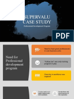 Supervalu Case Study: Professional Development Program