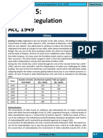 Banking Regulation Act, 1949: History