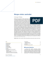 Herpes Zóster Auricular PDF