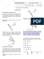 Suma Gráfica de Vectores 10° PDF