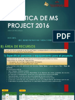 Practica de MS Project 2016-B