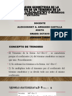 Interpretacion Geométrica de La Factorización de Un Trinomio