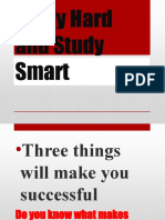 Study Hard and Study Smart