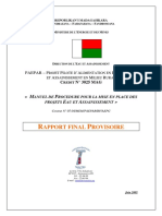Manuel de Procedure Eau Assainissement PDF