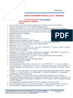 Lista Documente de Interes Public PDF