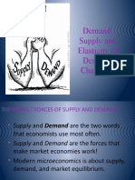 Demand, Supply and Elasticity of Demand