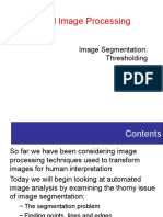 Image Segmentation: Thresholding