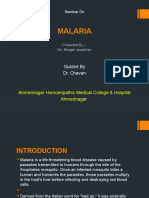 Malaria: Ahmednagar Homoeopathic Medical College & Hospital Ahmednagar