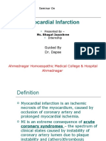Myocardial Infarction: Seminar On