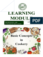 Module 1 Basic Concept in Cookery