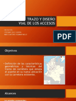 Estudios de Trazo y Diseño Vial de Los