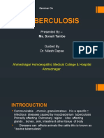 Tuberculosis: Presented by
