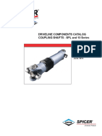 Driveline Components Catalog Coupling Shafts - SPL and 10 Series