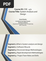 Lecture 01 Introduction and SDLC