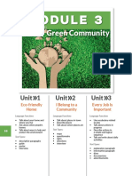 Green Community: Unit 1 Unit 2 Unit 3