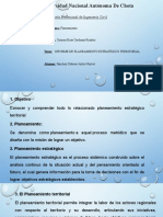 Planeamiento estratégico territorial Universidad Nacional Autónoma De Chota