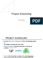 Project Scheduling: Example