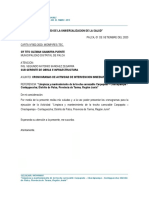 Carta N°3 Formato A4