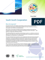 South-South Cooperation: Press Brief