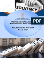 Electrosteel Solvency Report - IPAIC