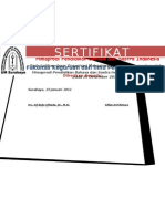 Sertifikat Ldom Panitia