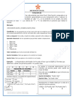 Función SI en Excel: condiciones y opciones verdaderas/falsas