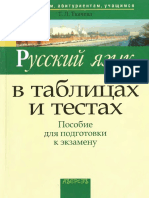 Русский язык в таблицах и тестах. - Ткачева Т.Л. - 2011 -424с PDF