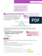 Edexcel Statistics Mechanics (Year 2) Binomial Distribution