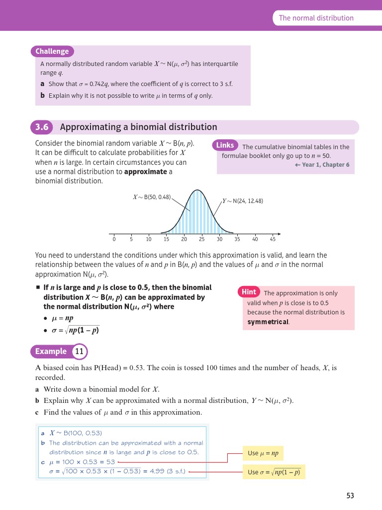 Edexcel Statistics Mechanics Year 2 Binomial Distribution Probability Distribution Statistical Hypothesis Testing