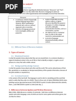 What Is Discourse Analysis - Summ