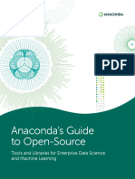 Anaconda's Guide To Open-Source: Tools and Libraries For Enterprise Data Science and Machine Learning