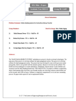 Title: Bank Management System: SDL Mini - Project