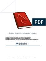 Lengua Modulo 1 PDF