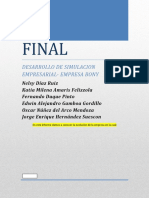 Bony - Informe Final