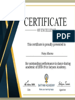 Certficate For Print