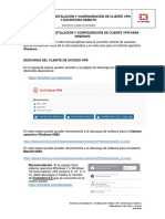Instructivo Instalacion VPN PDF