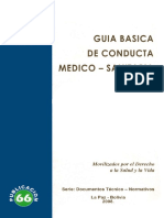 66 Guia Basica de Conducta Medico Sanitaria PDF