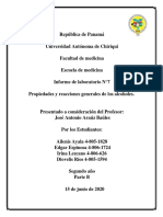 Informe # 7 Química Orgánica PDF