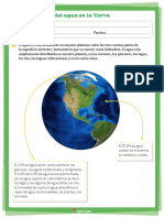 Distribución del agua en la Tierra